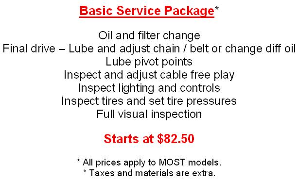 Basic Service Package